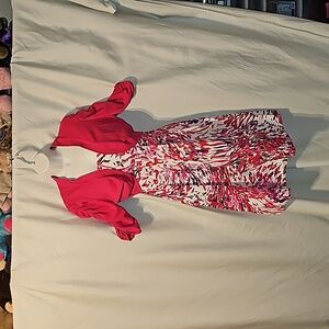 Madison Leigh sundress with bolero topper